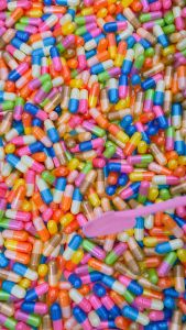 Túi zip 20 viên kích trắng tẩy mạnh pha kem