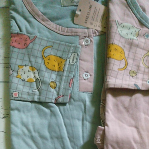 DASTER GAMIS ANNE CLAIRE LENGAN PANJANG ANAK ANNE CLAIRE MARY KITTENS