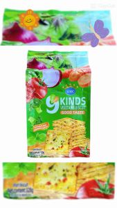 Hộp 328g bánh soda rau củ quả 9 KINDS . Date mới 12 tháng.