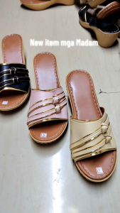 MARIKINA BANHAY WEDGES /HEELS /SANDALS WITH TAHI 1 STRAP SLIP ON FOOTWEAR  FOR WOMEN