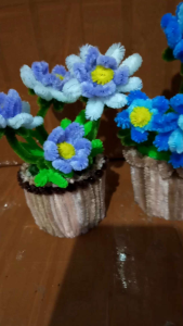 Bunga Hias Kawat Bulu: Variasi & Dekorasi