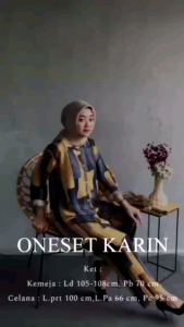 ONE SET TIE DIE SETELAN INDIRA PAJAMAS STELAN ETNIC TIE DYE PIYAMA BAJU TIDUR