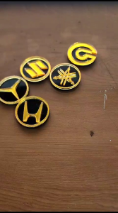 Emblem KaliperLogo Motor DLL Bahan Akilik Tebal 4mm