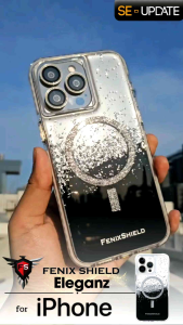เคสสายมู FenixShield Eleganz SILVER OBSIDIAN Magnetic สำหรับ iPhone 15 / 14 / 13 / Plus / Pro / Pro Max