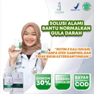 Yacona Obat Herbal Kencing Manis Alami Tuntaskan Diabetes Sampai Akarnya