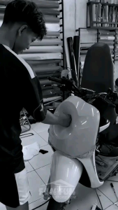 Skotlet Stiker Motor Pastel Glossy Sticker Warna Pastel Metalic