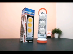 (COD)-senter emergency  MS - 6033 Matsuyama USB charging 2 mode cahaya putih & kuning