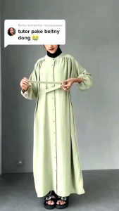 GAMIS LEBARAN DANIRA TERBARU 2024 // DRESS CRINKLE PREMIUM KEKINIAN LD 110 // SYIFA DRESS WANITA // PAKAIAN HIJAB TRENDY // BISA COD SELURUH INDONESIA