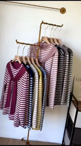 REALPICT - ALIZA BLOUSE SYAL KNITE WANITA / ATASAN WANITA KEKINIAN TERBARU