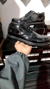 Sepatu Pantofel Pria Dinas Kerja Mabes Polri Tni Security Satpam Paskibra Paspanpres