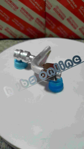 Car Airconditioning Hose Fitting 90⁰ Elbow 3/8 Oring R-134a Type With Charging Port High Side And Protective Cap