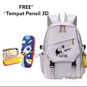 "NIQABIS"Tas Ransel 2in1 Ransel Later Anak Sekolah SD SMP SMA