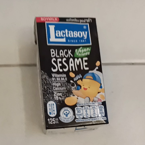 lactasoy black sesame 125ml 1pcs