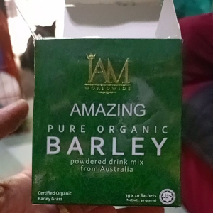1 BOX BARLEY /10 SACHETS (AIM Barley)