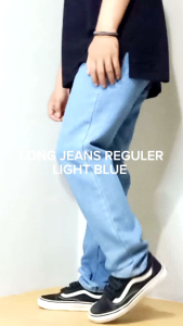 Celana Jeans Panjang Pria Reguler Fit Jumbo Baggy Jeans Pria