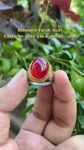 CINCIN BATU REDBARON SUPER MEWAH TOP QUALITY MINIMALIS