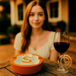 Asbak Aesthetic Asbak Unik Logo Olshop Hiasan Meja