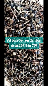 (500 gram) vít bắn gỗ ron đen lớnvít bắn gỗ từ 2P5 đến 7P5loại tốt