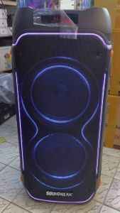 ลำโพงบลูทูธ SOUNDMILAN รุ่น ML-851 ขนาด 10นิ้ว2ดอก (10นิ้วเบิ้ล) ฟรีไมค์ลอย2ตัว เสียงดี เบสแน่น ลำโพงพกพา แบตในตัว