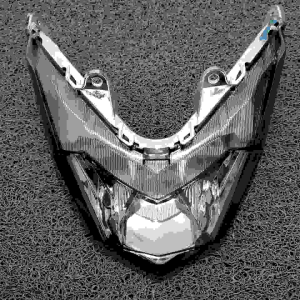 LAMPU STOP STOPLAMP VARIO LED OLD 125/150 TAHUN 2015-2017 SMOKE PNP VARIO BELAKANG