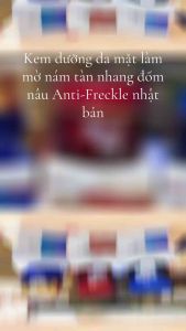 Kem dưỡng da nám tàn nhang dưỡng trắng da ANTI - FRECKLE JAPAN đỏ ngọc trai hồng - HX1765