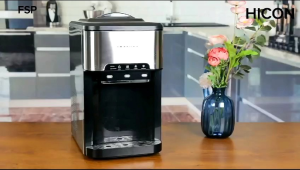 HICON Mesin Es Batu Dispenser 20kg/Hari Ice Maker Machine 3In1