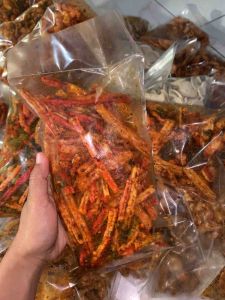 KERUPUK JAAT MERECON DAUN JERUK 250gr