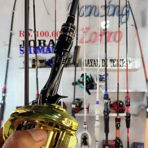 Joran Carbon Hollow 1.8M & Reel BC Titanium Dragcliker