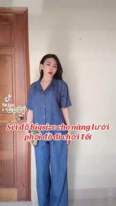 Set thời trang bigsize nữ size 50-100kg set sơ mi dài sang chảnh mặc đi chơi đi học đi làm đều đẹp