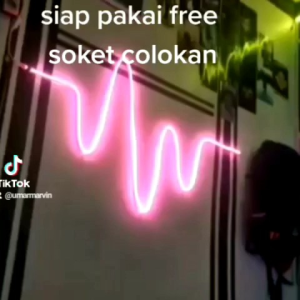 PROMO LAMPU KAMAR TIDUR NEON FLEX 220V SIAP PAKAI FLEXIBLE 1M 2M 4M 5METER WATERPROOF LED SELANG LAMPU DEKORASI RUANGAN BIKIN HURUF