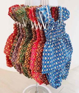 ชุดเด็กลายดอก (รหัสDD09) เสื้อ+กางเกง 3-12เดือน หรือน้ำหนักประมาณ 4-10 กิโล สีสันสดใส ใส่สบายผ้าไม่ร้อน พร้อมส่งจากไทย