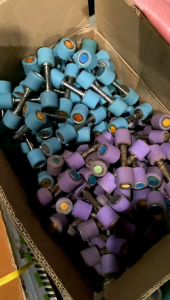 Roda Waterfoam Waterfom Penuntun Pintu Pagar Besi | Roda Karet Waterfoam