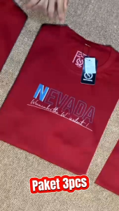 Promo 3pcs 100rb | kaos nevada pria dewasa lengan pendek bandung 100 3 | kaos pria distro | kaos pria dewasa terbaru 2021 | kaos oblong pria | kaos cowok import | kaos Oblong pria isi 3 pcs