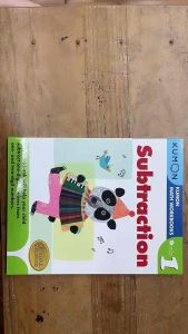 Kumon Math Workbooks Grade 1 SUBTRACTION [C1-3] [Original]