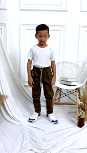 celana panjang anak lakilaki/celana anak usia 4-7th