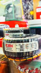 Trafo Mini Toroidal CSH 20A CT 75V 100% Tembaga Murni (trafo kecil)