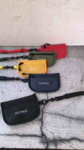 Humble Mans | Sling Pouch FELIX Resleting Dompet Kartu Koin Dompet STNK Dompet Kalung Mini