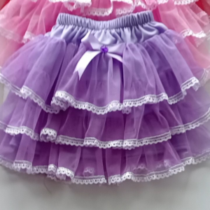 Rok Tutu Renda Putih Cantik