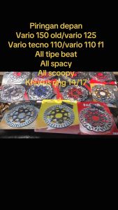 PIRPINGAN DISC BRAKE FRONT 260MM UNTUK MOTOR BEAT & VARIO
