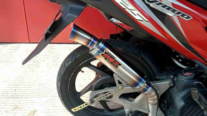 Knalpot DSX Corong Blue Series: Desain Cobra & Aksesori Motor