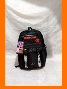 Tas distro / tas ransel abg / tas sekolah smp sma / tas ransel laptop free rain cover