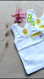 6 Pcs Singlet Bayi Chippy SNI / Kaos Dalam Bayi Chippy SNI TERLENGKAP dan TERMURAH Kaos Kutang Bayi Persiapan Bayi lahir