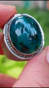 Cincin Batu Natural Bacan Doko (Ring Monel)