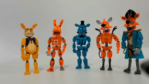 Figure Fnaf Freddy Set Mainan Five Night At Freddy