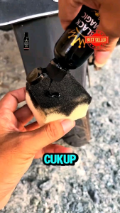 Black Magic Penghitam Motor - Penghitam Bodi Motor Permanen Top Dark 80ml - Lebih Ampuh - 100% Original