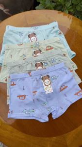 Sét 5 quần sịp đùi bé trai vải cotton mềm mại mặc thoải mái thấm hút mồ hôi 1811