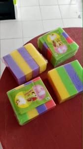 Span Cuci Pinggan/ Span Serbaguna/ Multi purpose Cleaning Sponge/ Crocodile Scouring Sponge