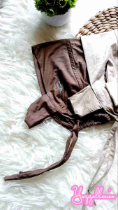 Ciput Dagu Umroh Haji Anti Budeg Rayon Spandek Premium/ Ciput Dagu Anbud Lubang Telinga