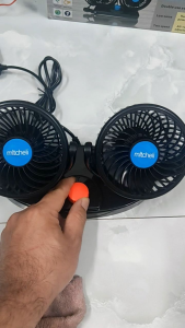 Quạt đôi DC 12 - 24 vol loại nhỏ