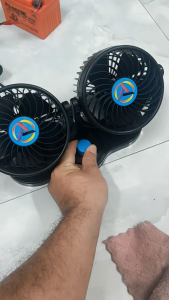 Quạt đôi DC 12 - 24 v loại to